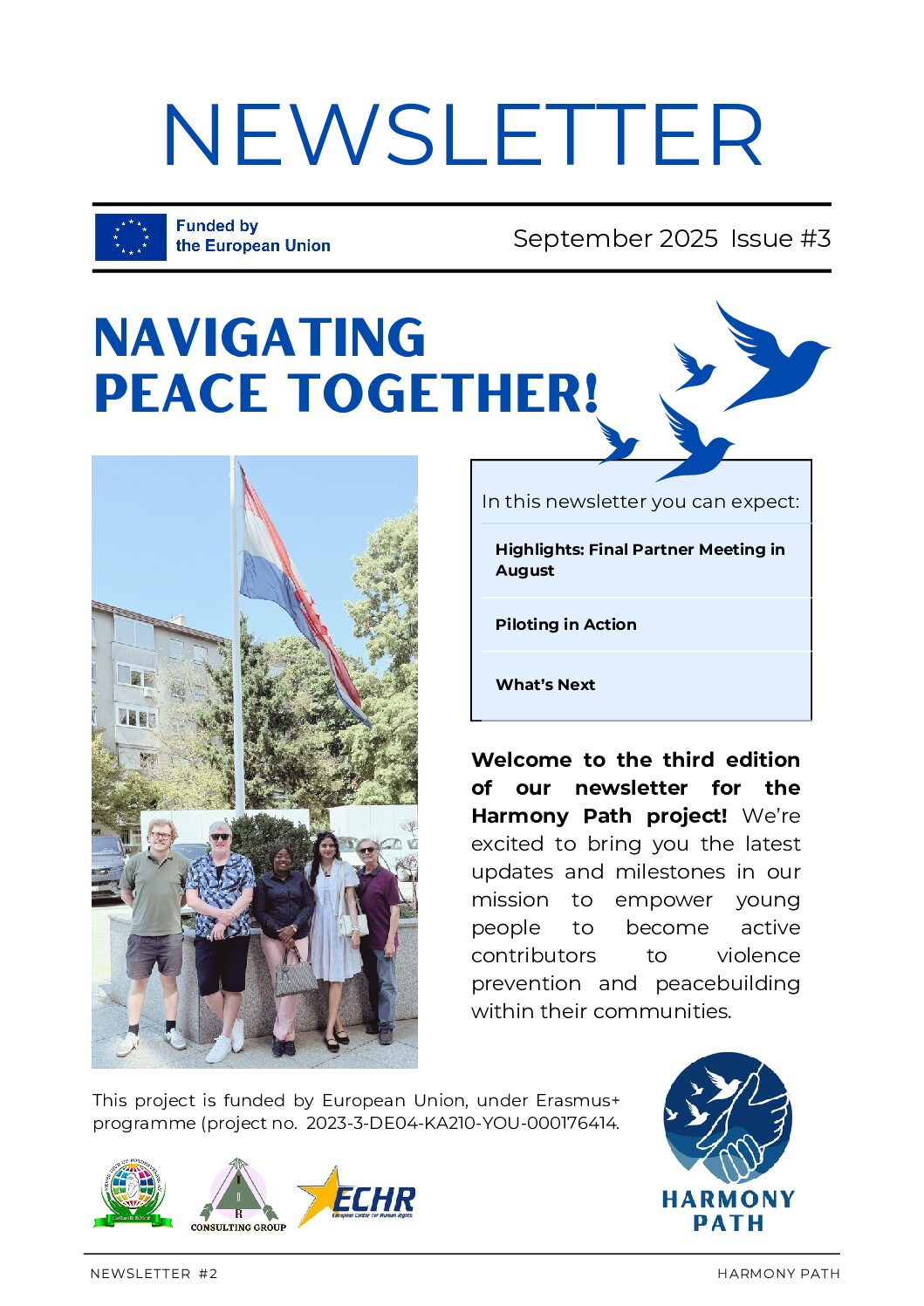 Read more about the article Third Newsletter Issue 3